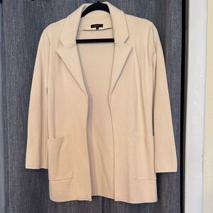Quince oversized organic cotton blazer